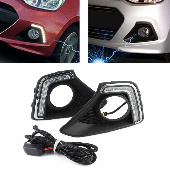 Hyundai Grand i10 LED DRL Daytime Running Light